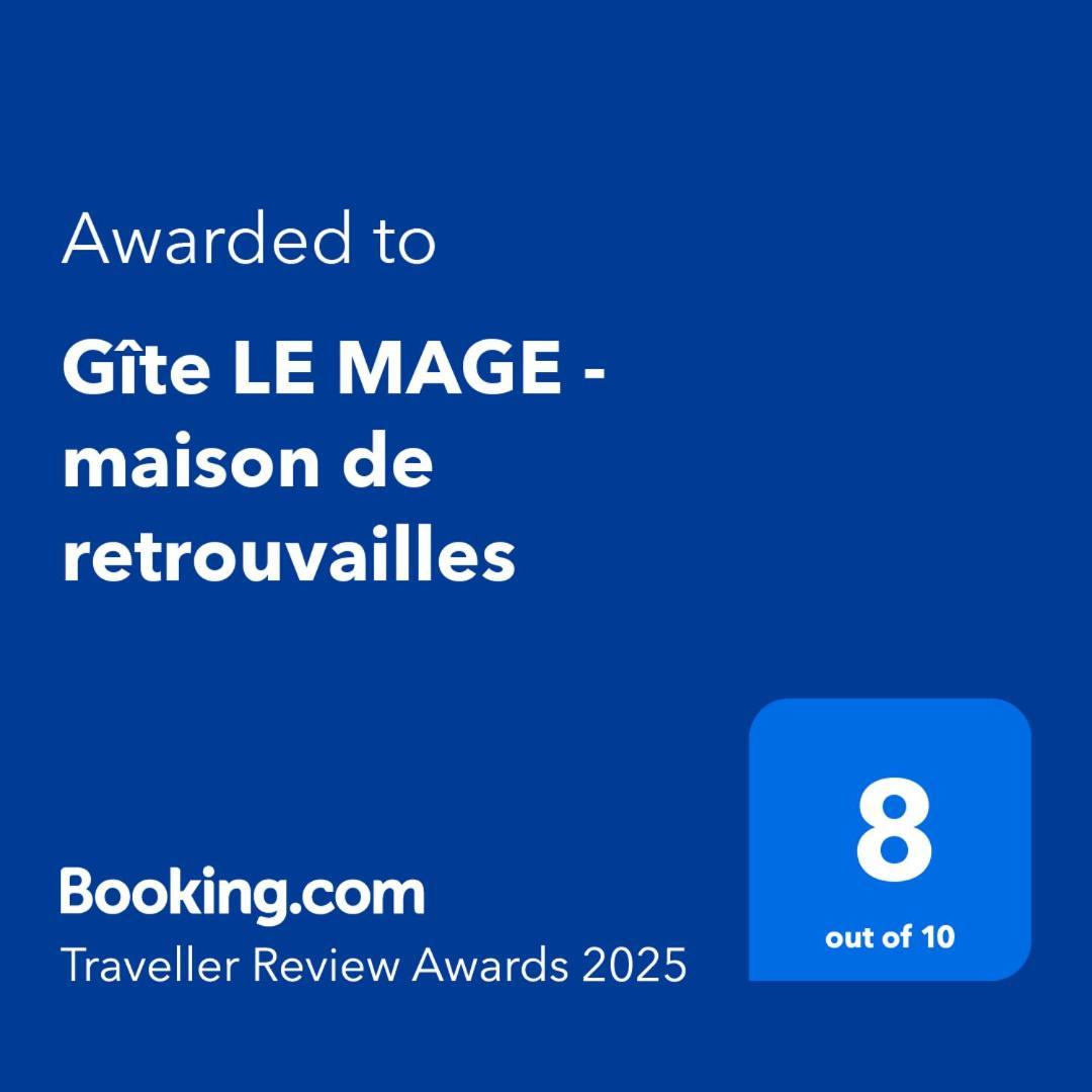Gite Le Mage - Maison De Retrouvailles Saint-Marcel  Екстер'єр фото